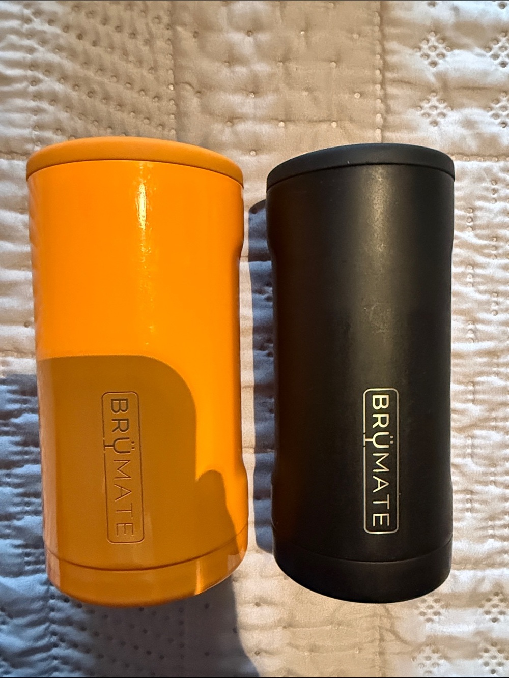 Brumate Orange & Black Portable Beverage Cooler - Dual Pack